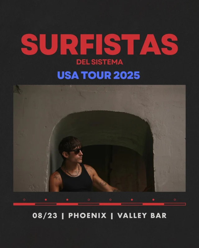 just announced + on sale now ✨ @surfistasdelsistema bring their immersive, emotional soundscapes that blend indie rock, dream pop, and latin psychedelia to valley bar on saturday, august 23rd!

$20 adv, link in bio