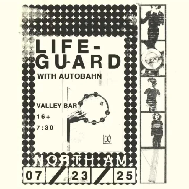 chicago indie rock trio @lifeguard_band bring their take on melodic post-punk and high velocity hardcore to valley bar with support from @autobahn212 on wednesday, july 23rd!⁠
⁠
$15 adv, link in bio
